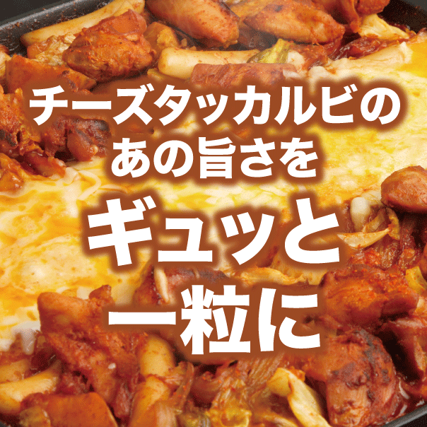 【送料込み】チーズタッカルビ餃子が100個で1,250円!5パックセット