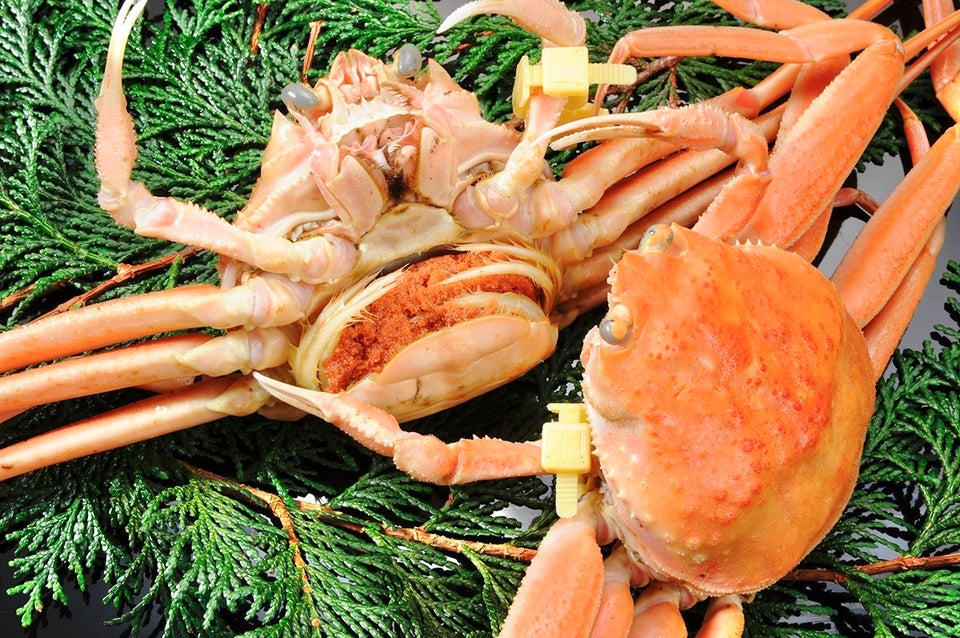 剥く手間なし＜セイコガニ甲羅盛り＞ 70g×1PC