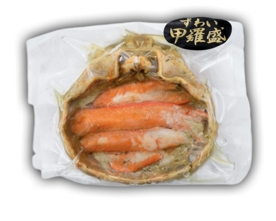 剥く手間なし＜ズワイガニ甲羅盛り＞ 150g×1PC