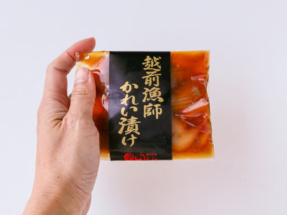 新鮮加工＜越前漁師カレイ漬け＞　化学調味料・保存料不使用 75g